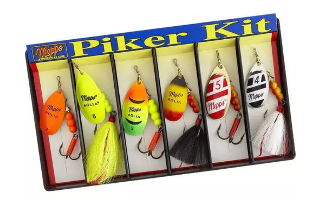 Kit cucharas Mepps Piker Kit #4 and #5 Aglia
