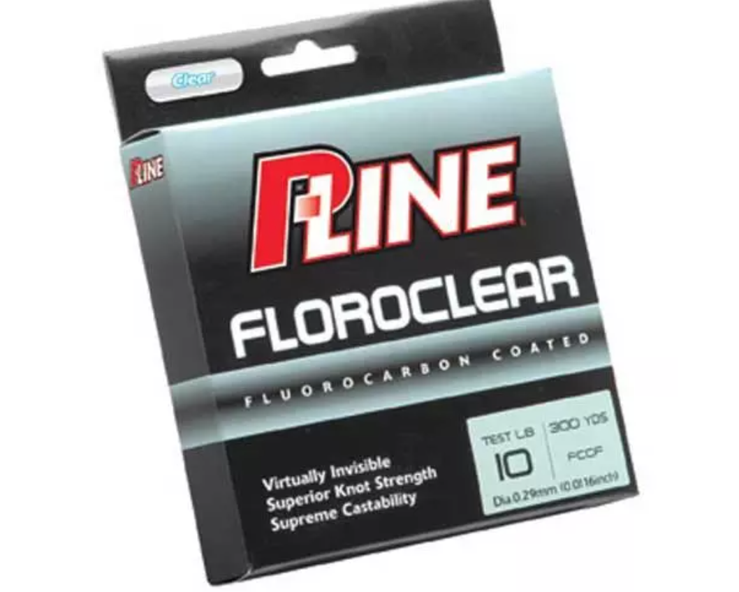 P-Line Floroclear Coated Fluorocarbon Fishing Line