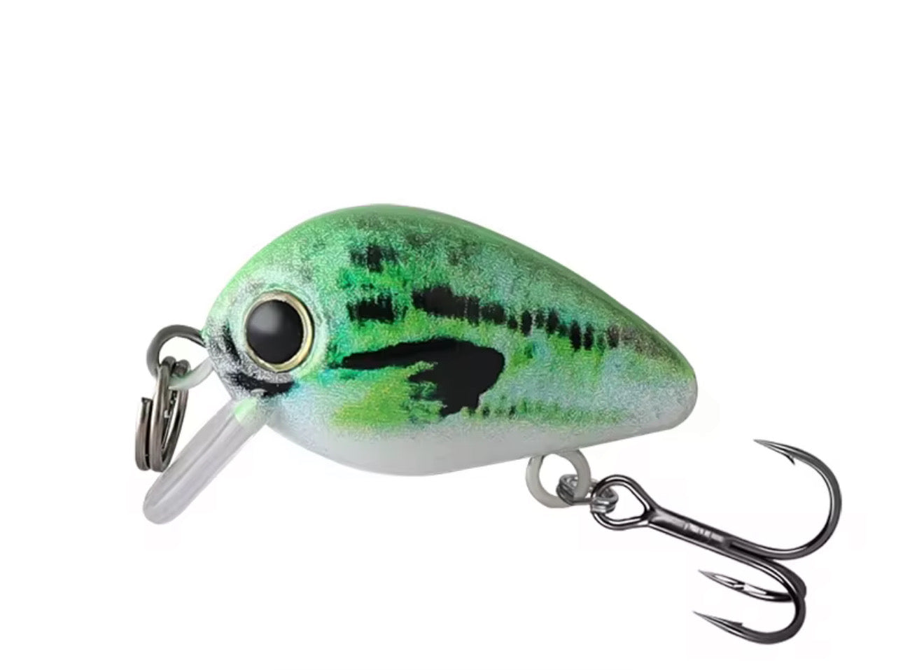 Combo 5 Señuelos Mini Minnow Caramelo Con Caja Pesca Rojo
