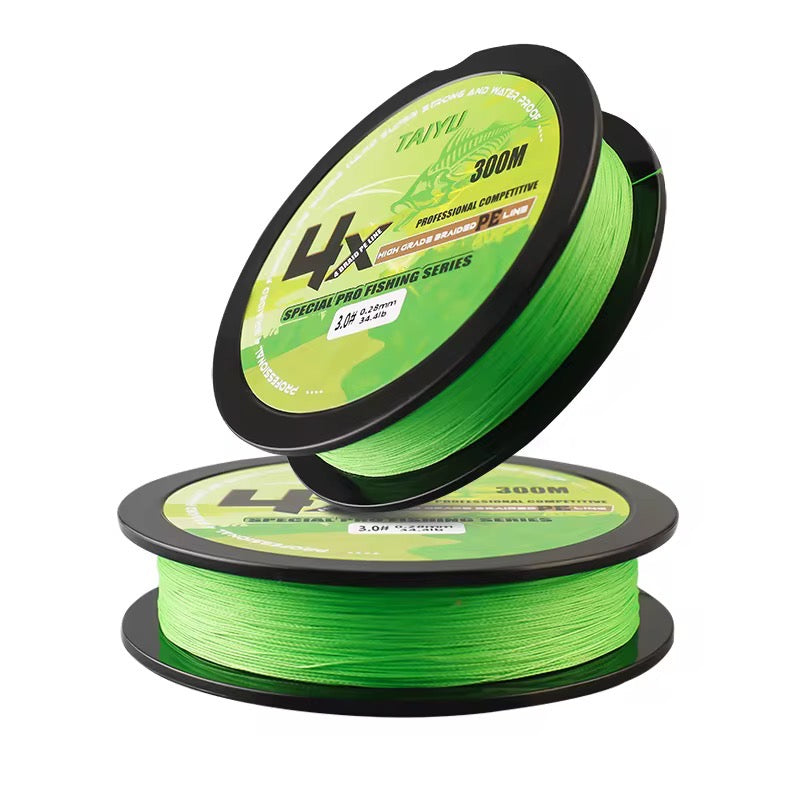 Multifilamento Importado Japon Trenzado X4 300m Verde