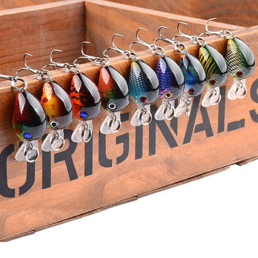 2 Señuelos Mini Minnow Caramelo Pesca