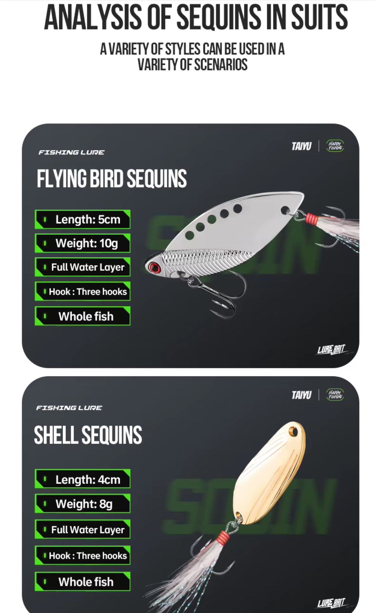 Combo 5 Cucharas Premium Pesca Trucha Con Estuche