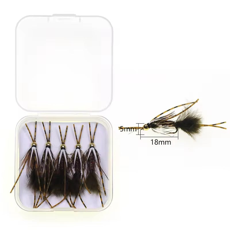 Elegi tu combo 5 Moscas Ninfas streamers Fly Fishing Pesca Truchas Premium