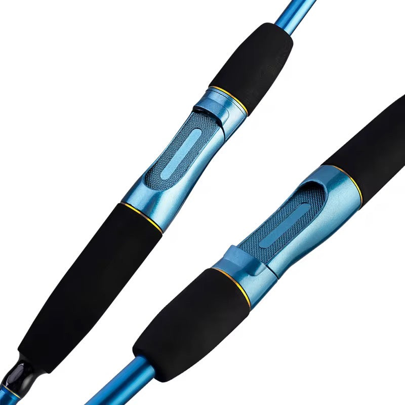 Combo pesca spinning caña + reel + tanza + señuelos
