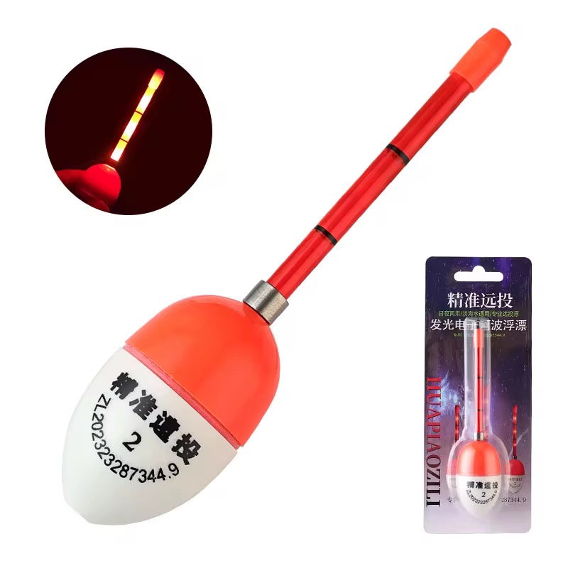 Boya Con Luz Pesca Nocturna Luminosa Importada Premium