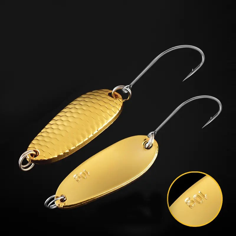 3 Cucharitas Señuelo Cuchara Pesca Trucha Tararira Dorado