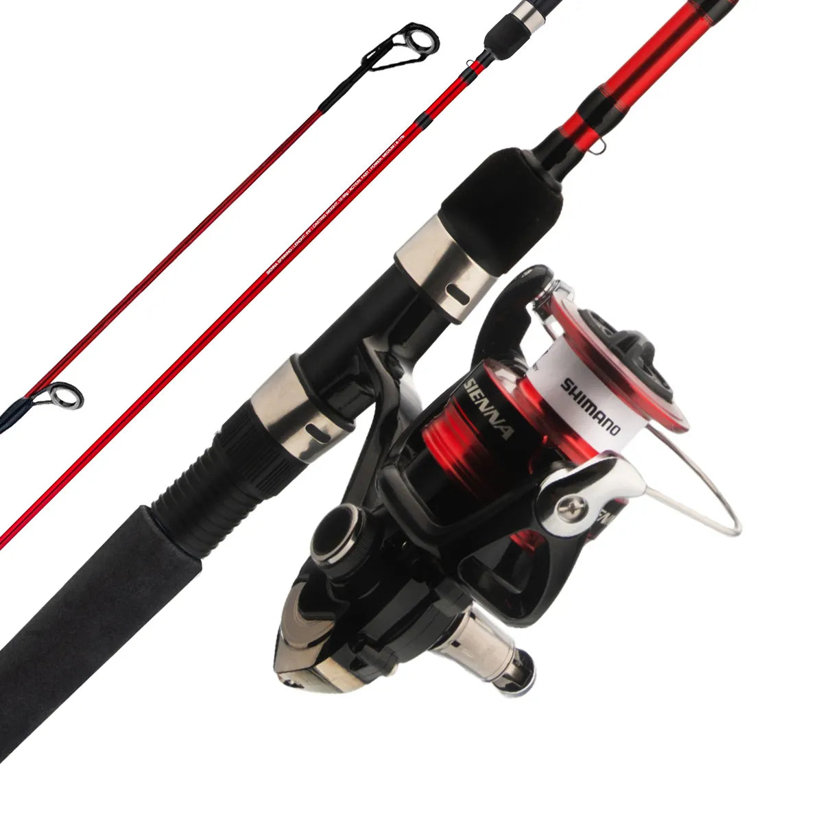 Combo Spinning Shimano Sienna - Caña Sienna 2 tramos 1.98m - Reel Sienna 3000