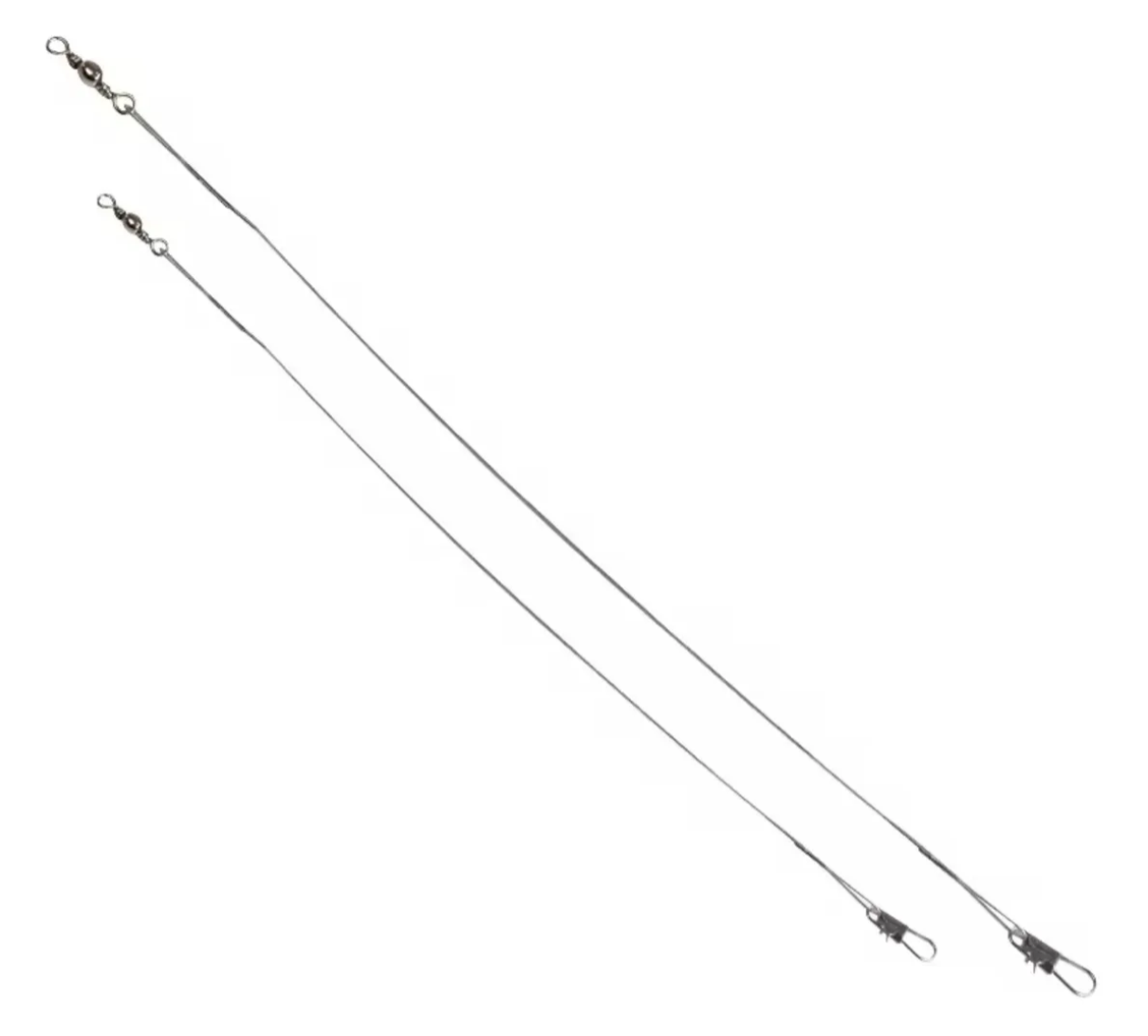 5 Leader De Acero 30 Cm Pesca Tanza Chicote De Acero