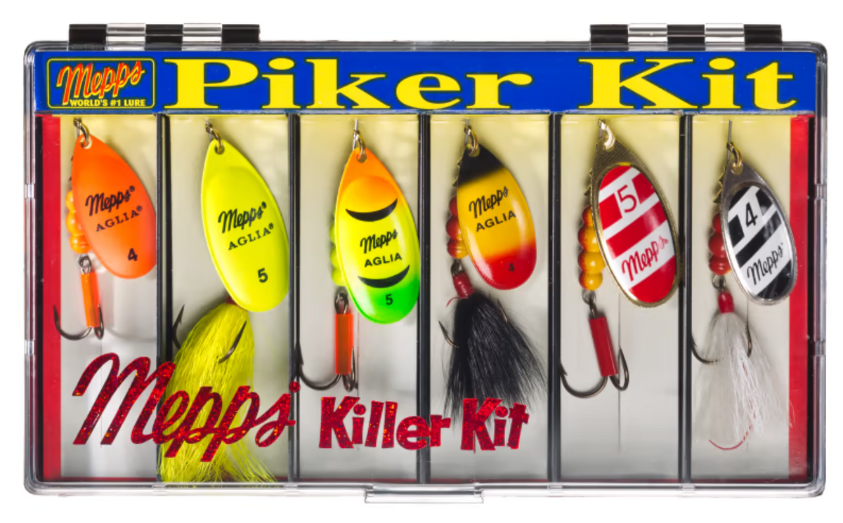 Kit cucharas Mepps Piker Kit #4 and #5 Aglia