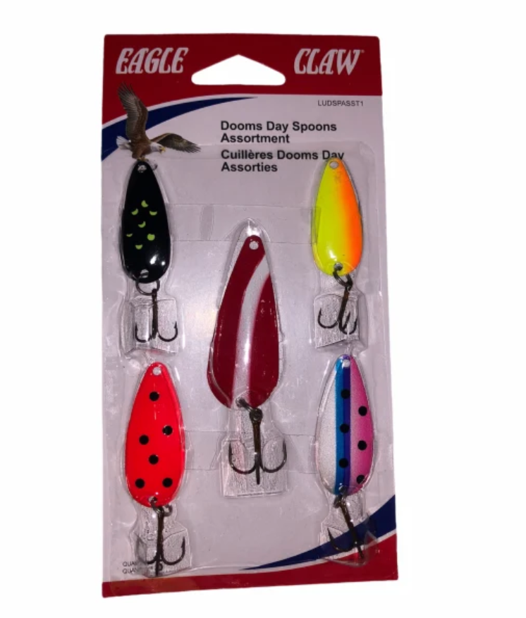 Cucharas Eagle Claw Dooms Day Spoon 5 Pack
