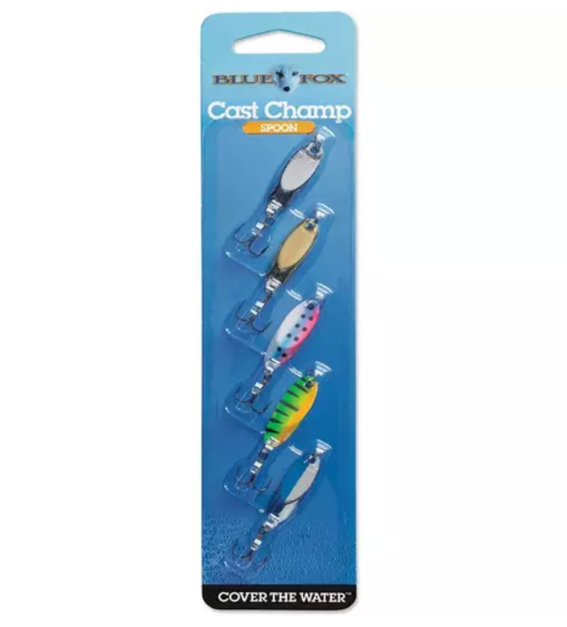 Cucharas Blue Fox Cast Champ Kit