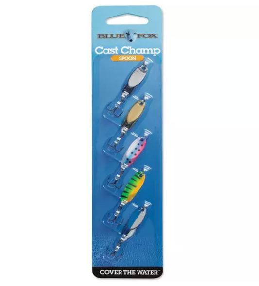 Cucharas Blue Fox Cast Champ Kit