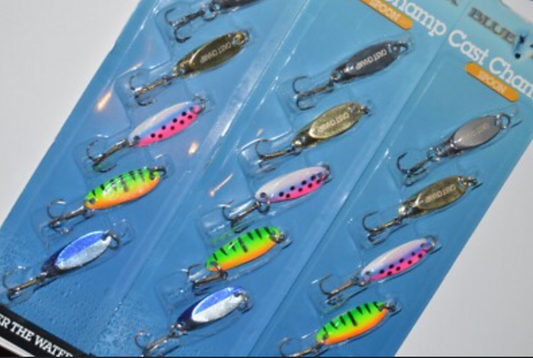 Cucharas Blue Fox Cast Champ Kit