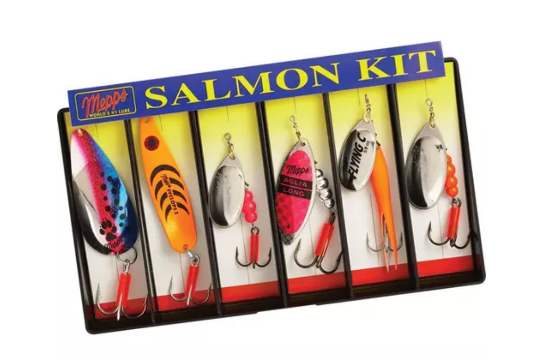 Kit cucharas Mepps Salmon/Trout Kit Plain Lure