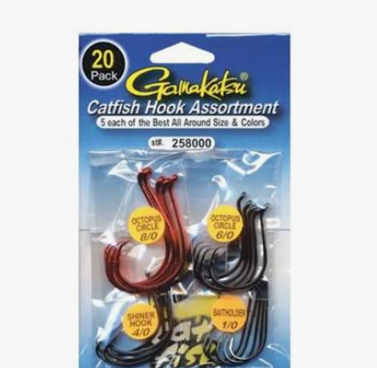 Gamakatsu Hook Assortment 20 Pack