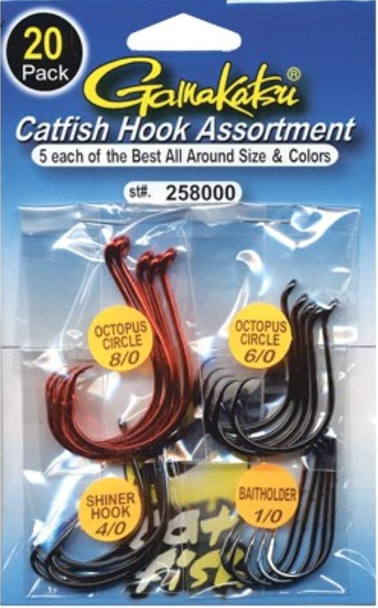 Gamakatsu Hook Assortment 20 Pack