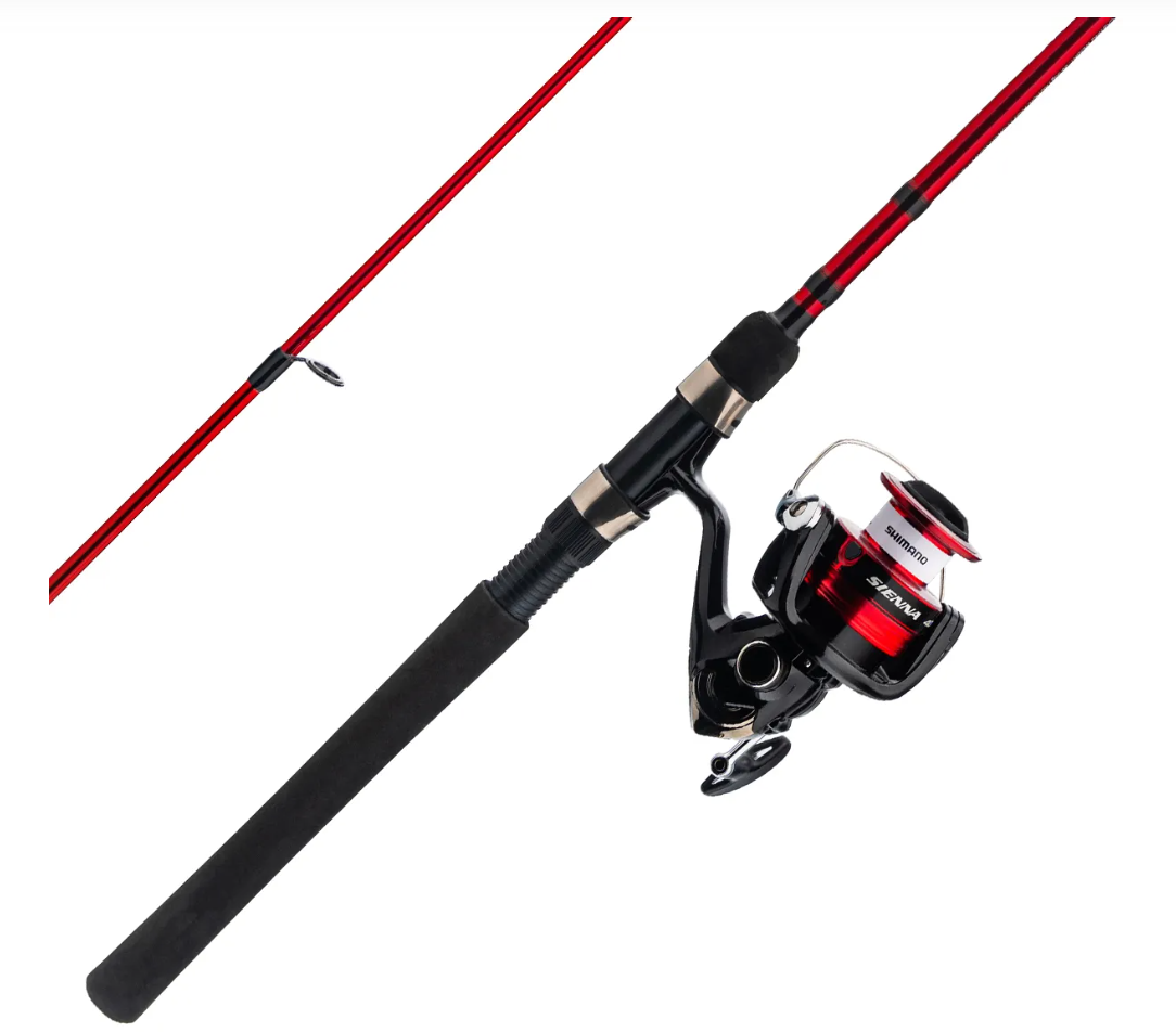 Combo Spinning Shimano Sienna - Caña Sienna 2 tramos 2.1m - Reel Sienna 4000
