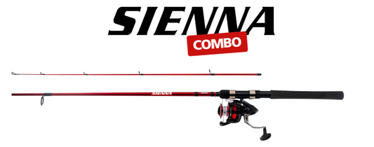 Combo Spinning Shimano Sienna - Caña Sienna 2 tramos 1.98m - Reel Sienna 3000