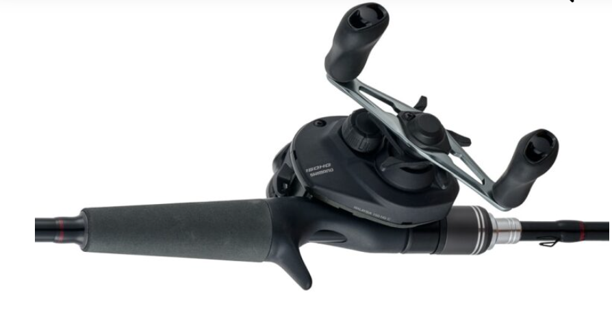 Caña Shimano Caius  — Baitcast 1.98m — 2 tramos Potencia MH 12-25lb