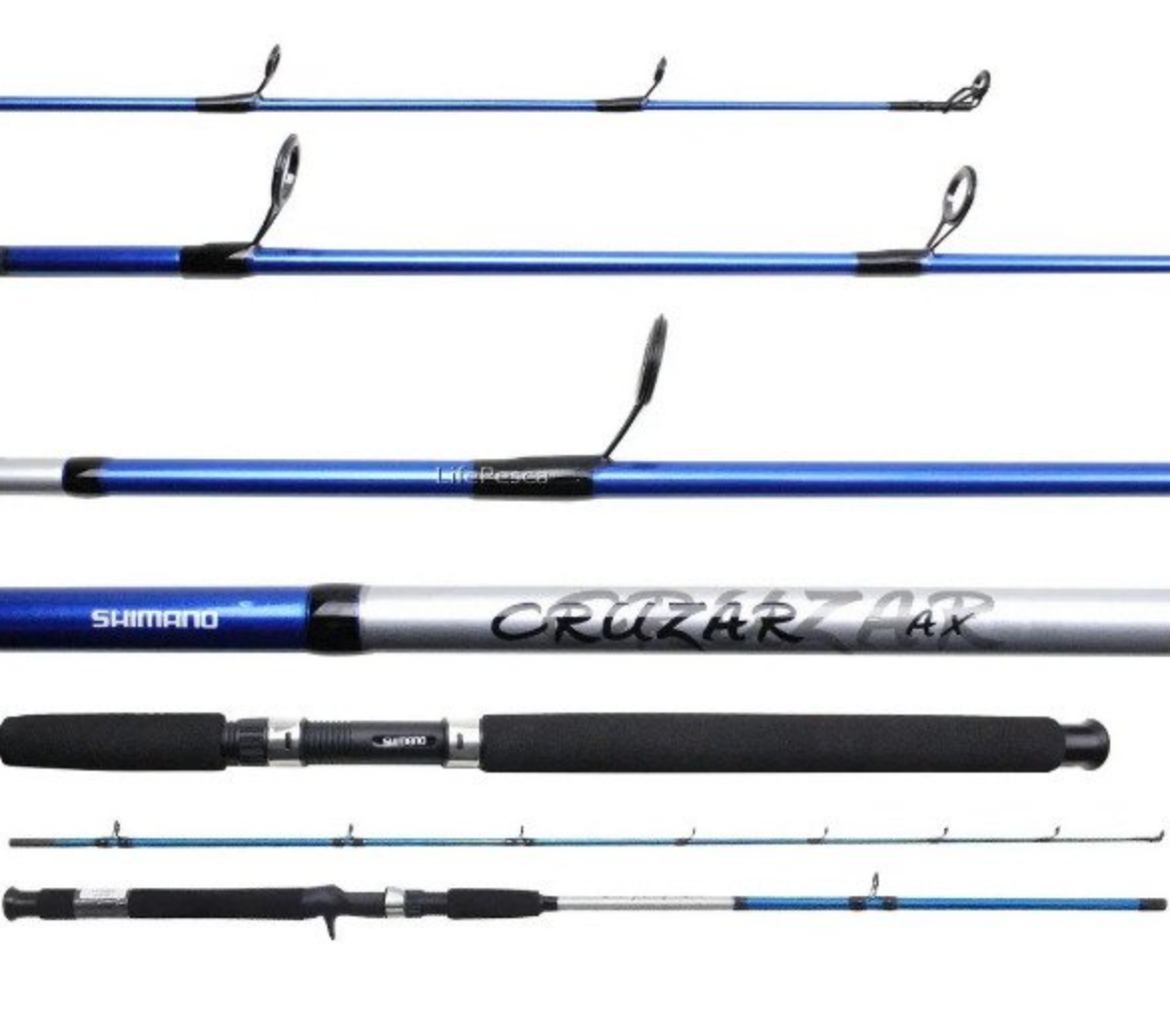 Shimano Cruzar — Caña Spinning 2.10m — 2 tramos 10-20 lb