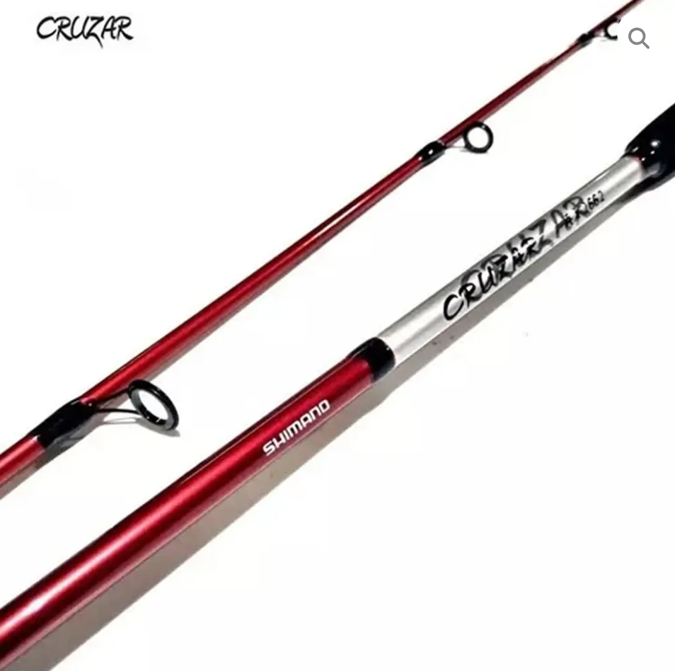 Shimano Cruzar — Caña Spinning 2.10m — 2 tramos 10-20 lb
