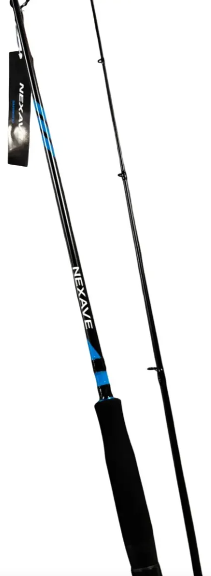 Shimano Nexave — Caña de Spinning 7'0"" (2.1m) — 2 tramos Potencia Medium Heavy (MH)