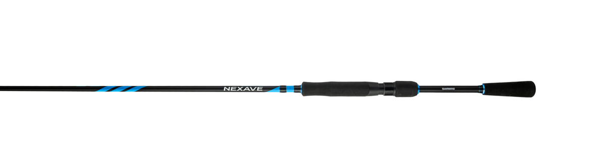 Shimano Nexave — Caña de Spinning 7'0"" (2.1m) — 2 tramos Potencia Medium Heavy (MH)