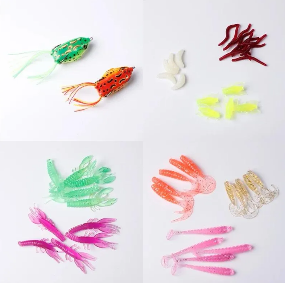 Kit 403 Pcs Accesorios De Pesca Surtidos Señuelos