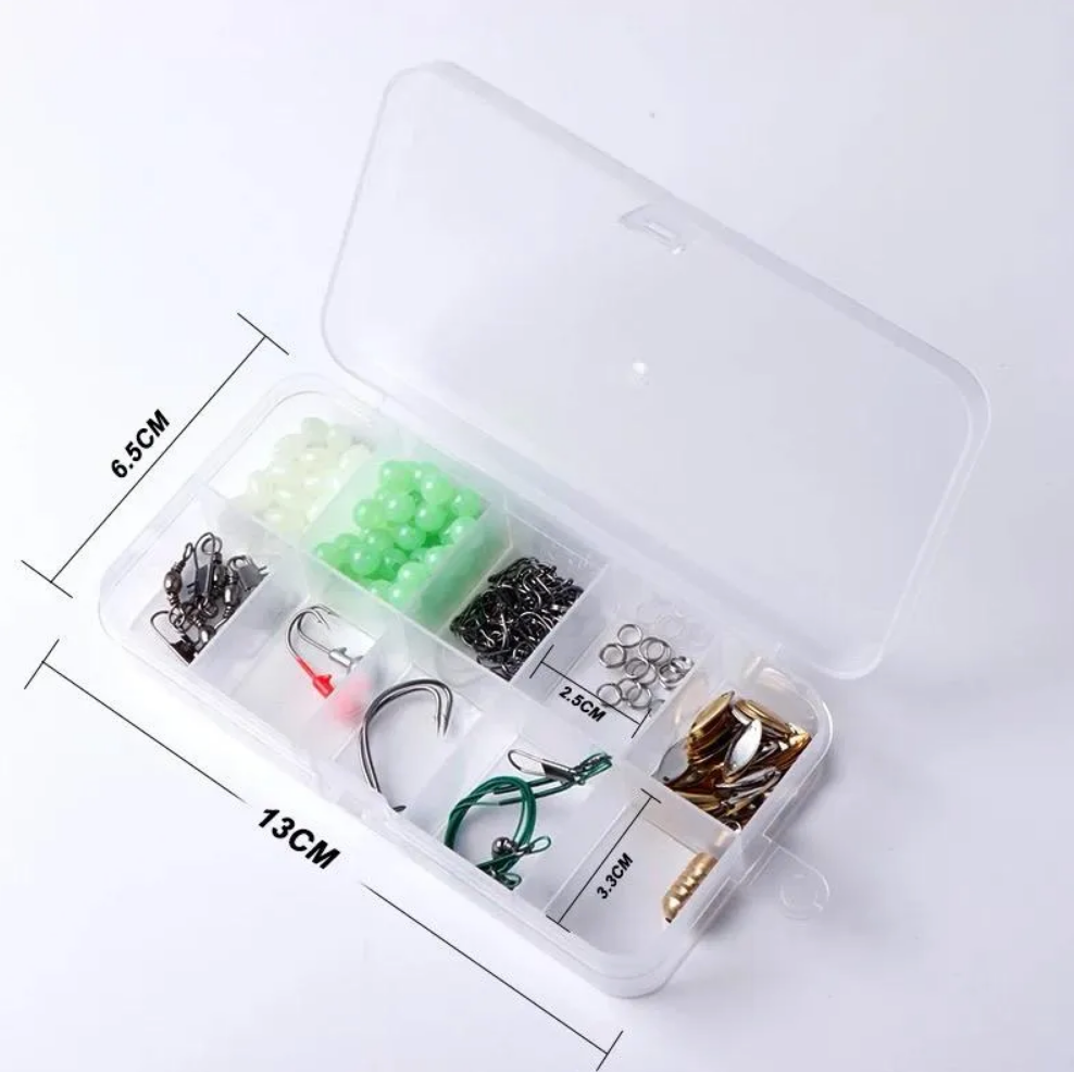 Kit 403 Pcs Accesorios De Pesca Surtidos Señuelos