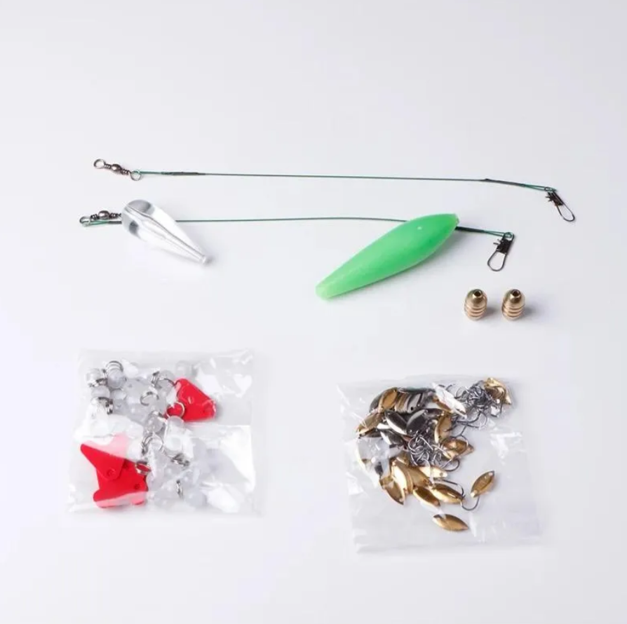 Kit 403 Pcs Accesorios De Pesca Surtidos Señuelos