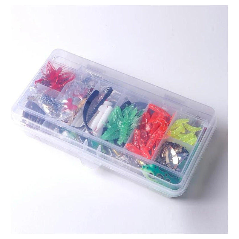 Kit 403 Pcs Accesorios De Pesca Surtidos Señuelos - Varios