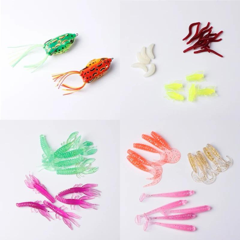 Kit 322 Pcs Accesorios De Pesca Surtido Señuelos - Varios
