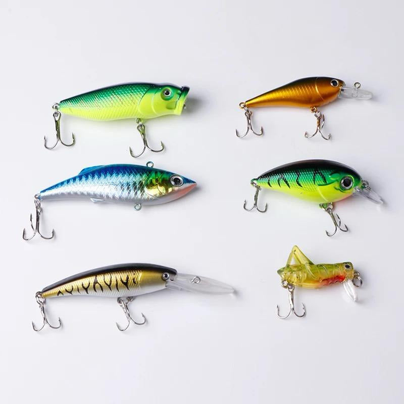 Kit 403 Pcs Accesorios De Pesca Surtidos Señuelos - Varios