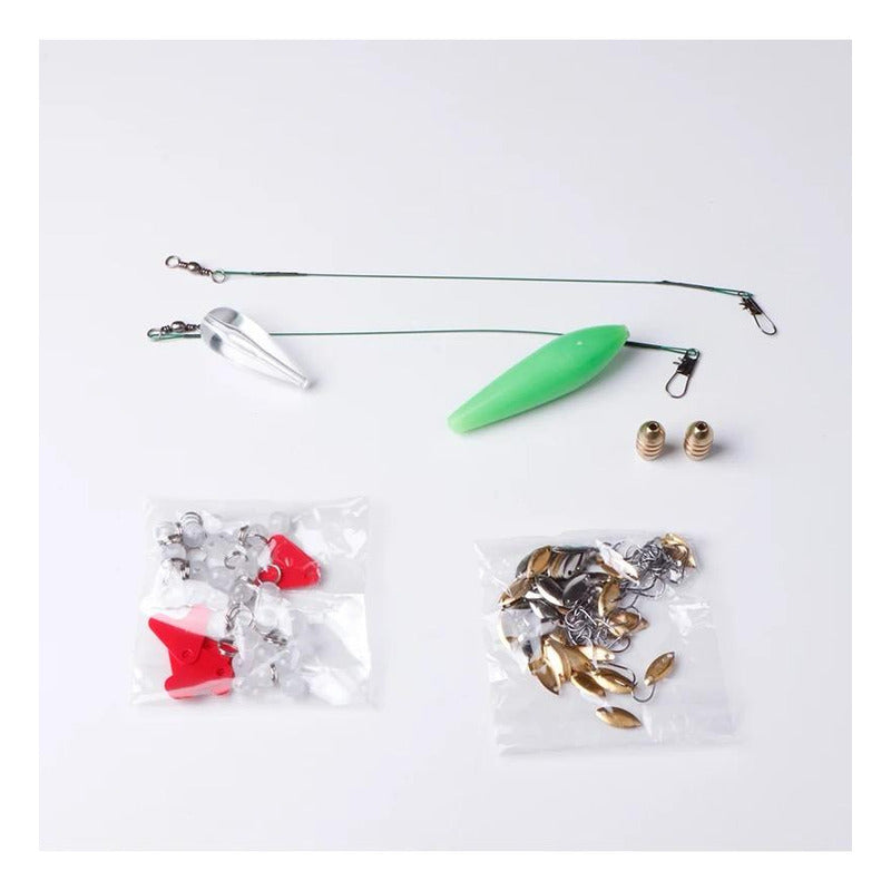 Kit 322 Pcs Accesorios De Pesca Surtido Señuelos - Varios