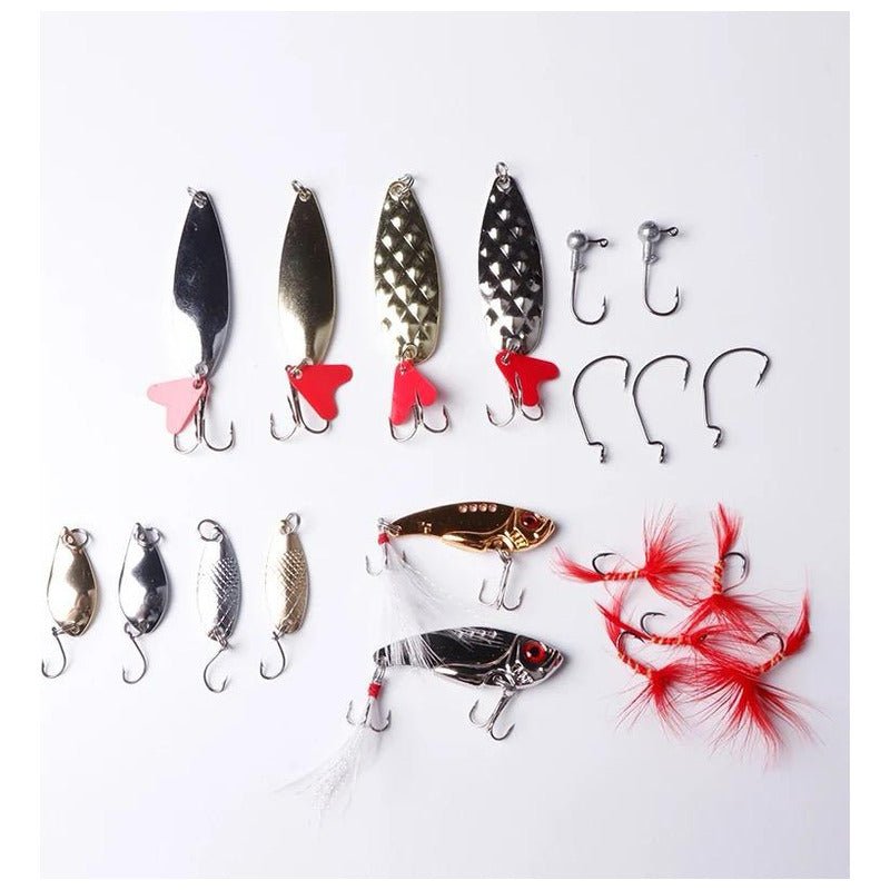 Kit 322 Pcs Accesorios De Pesca Surtido Señuelos - Varios