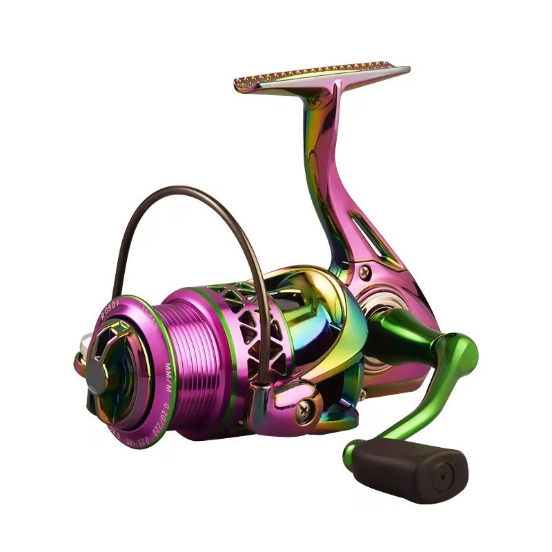 Reel frontal tornasolado 4500 premium tope de gama pesca