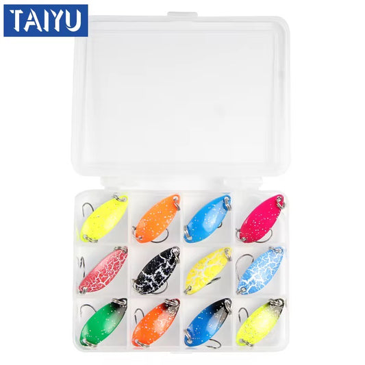 Combo 12 Cucharas Colorfull Pesca Premium