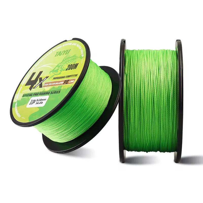 Multifilamento Importado Japon Trenzado X4 300m Verde