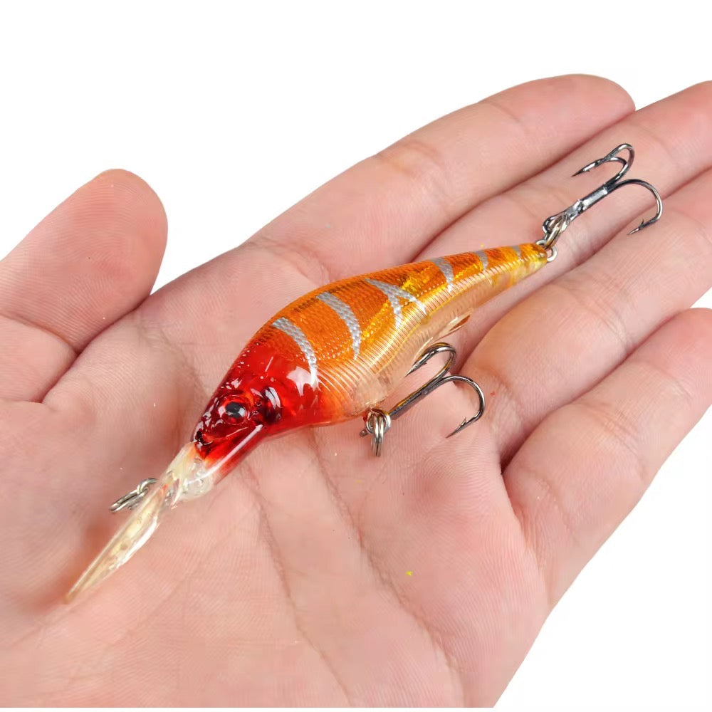 Combo 5 Señuelos Minnow Paleta Larga surtidos