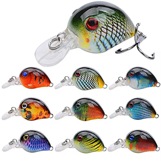 2 Señuelos Mini Minnow Caramelo Pesca