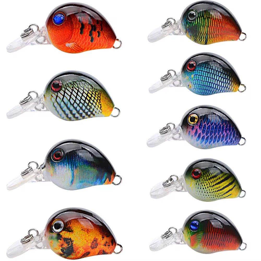 2 Señuelos Mini Minnow Caramelo Pesca