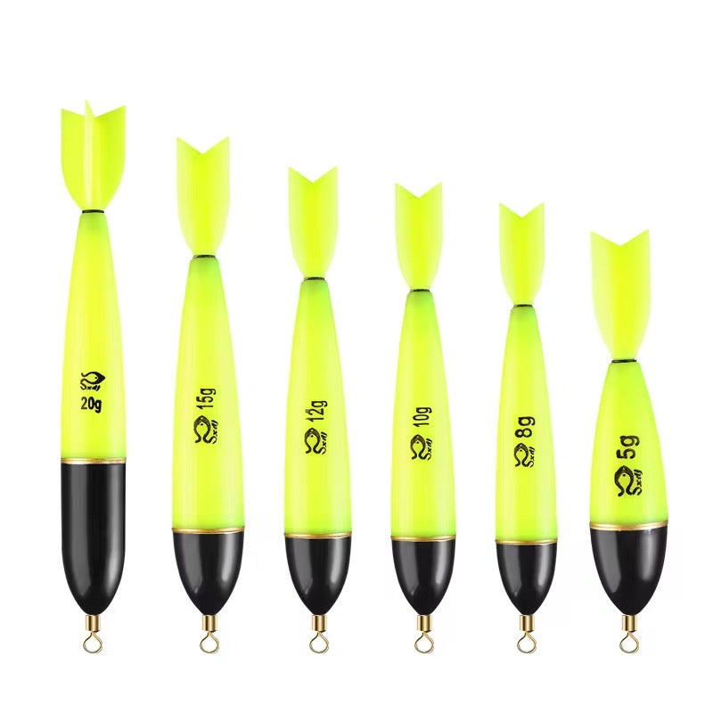 4 boyas de pesca luminosas importadas premium