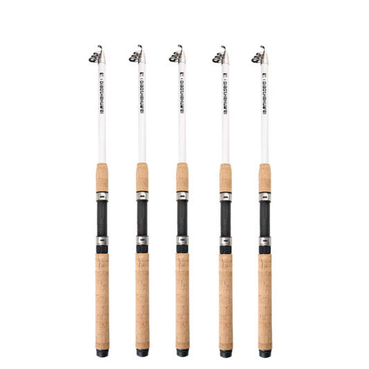 Caña telescopica 3.6m mango corcho pesca