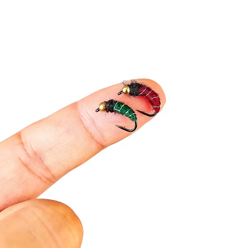 5 Moscas Ninfas Fly Fishing Pesca Truchas