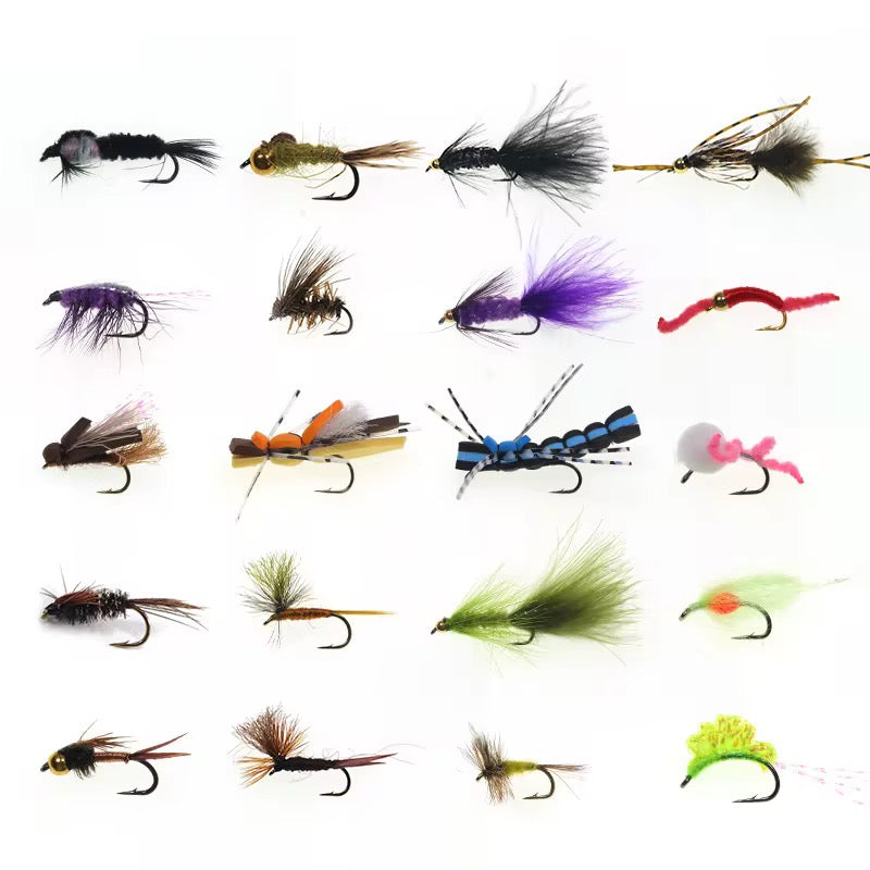 Elegi tu combo 5 Moscas Ninfas streamers Fly Fishing Pesca Truchas Premium