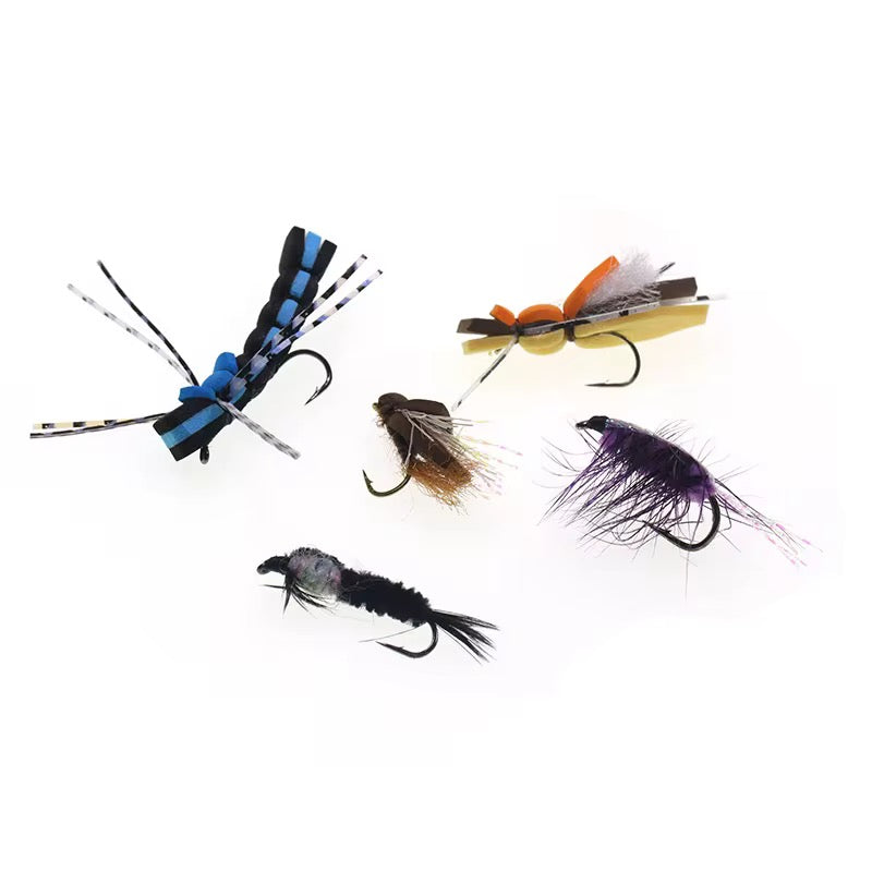 Elegi tu combo 5 Moscas Ninfas streamers Fly Fishing Pesca Truchas Premium