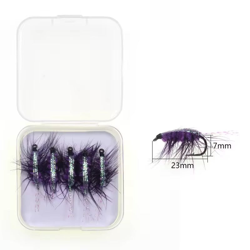 Elegi tu combo 5 Moscas Ninfas streamers Fly Fishing Pesca Truchas Premium