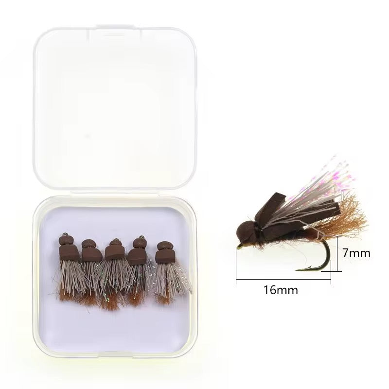 Elegi tu combo 5 Moscas Ninfas streamers Fly Fishing Pesca Truchas Premium