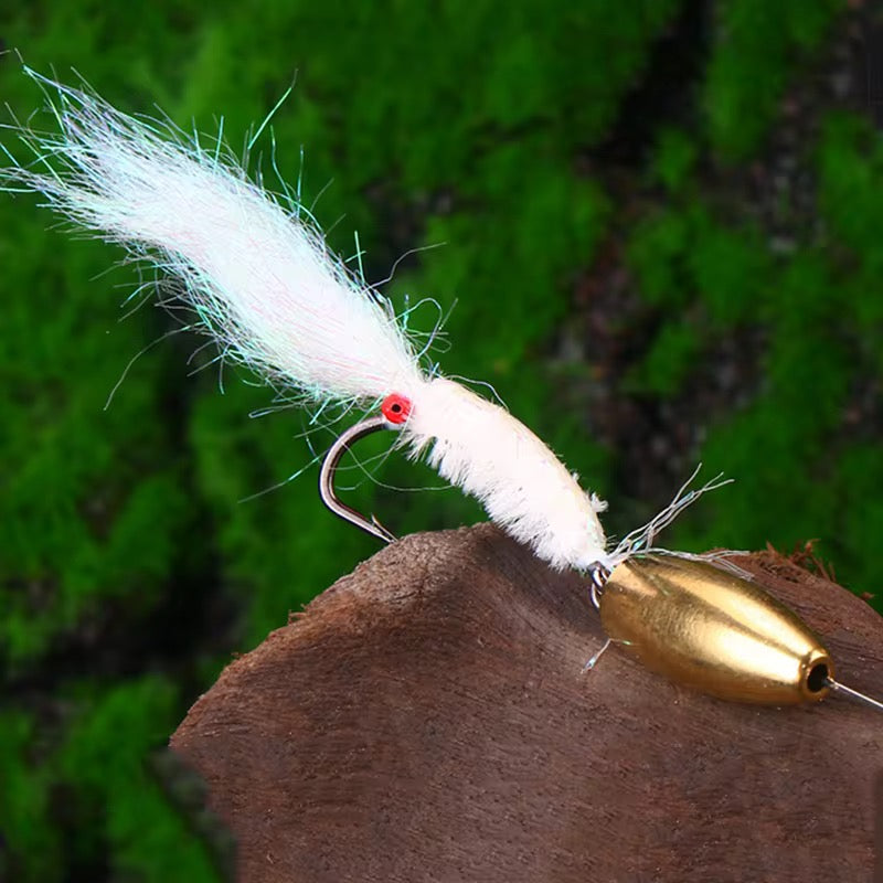 Kit Mosca Con Cuchara 4 Unidades Pesca Truchas