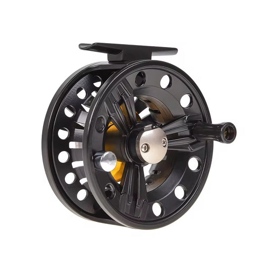 Reel Fly Fishing Pesca Con Mosca Metal Profesional